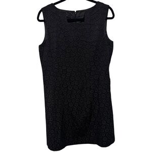 Nine West Black‎ Textured Mini Dress